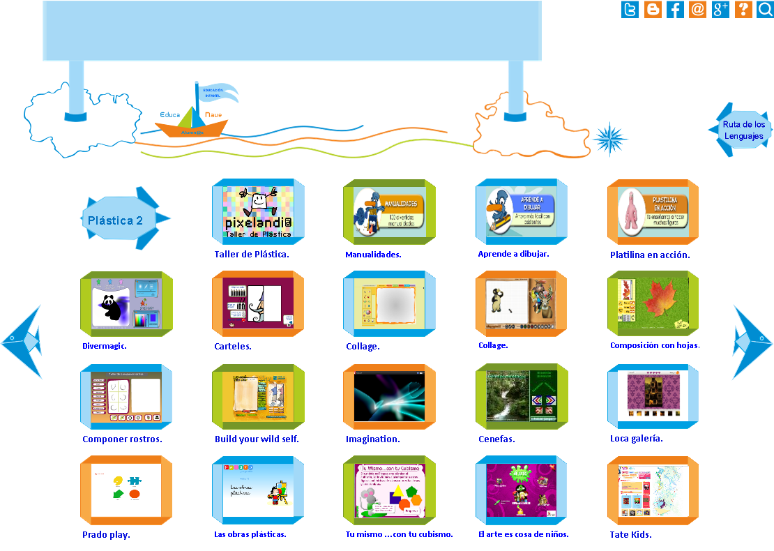Manualidades infantiles Online  Educanave.